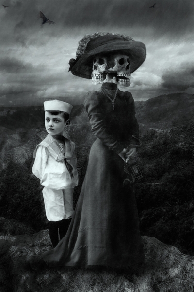 Photograph Chet Morrison Senora Muerte on One Eyeland